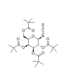 2,3,4,6-四-O-叔戊酰-β-D-异硫氰酸吡喃半乳糖酯，cas147948-52-5