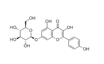 山奈酚-7-O-Β-D-葡萄糖苷，cas16290-07-6