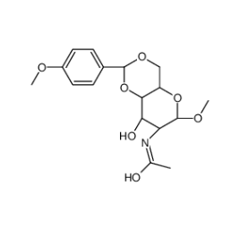 甲基-2-乙酰氨基-2-脱氧-4,6-O-对甲氧苄叉-a-D-半乳糖苷，cas78489-61-9