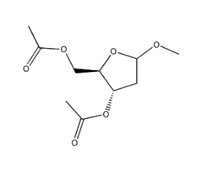 甲基-2-脱氧-D-呋喃核糖苷二乙酸酯，cas151767-35-0