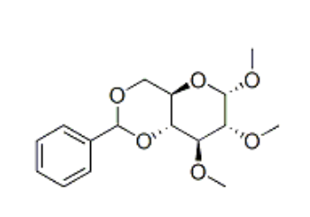 甲基2,3-O-二甲基-4,6-O-苄叉-alpha-D-吡喃葡萄糖苷，cas3051-89-6