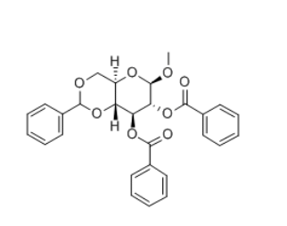 甲基-2,3-O-二苯甲酰基-4,6-O-苄叉-beta-D-吡喃葡萄糖苷，cas56253-32-8
