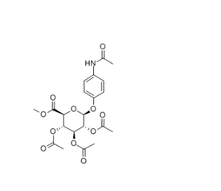 对乙酰氨基苯基-2,3,4-O-乙酰基-beta-D-葡萄糖醛酸甲酯,cas30824-21-6