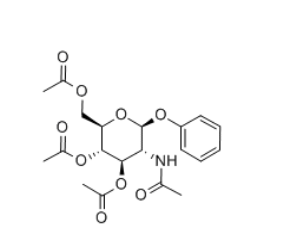 苯基-2-乙酰氨基,3,4,6-O-三乙酰基-2-脱氧-beta-D-吡喃葡萄糖苷，cas13089-21-9