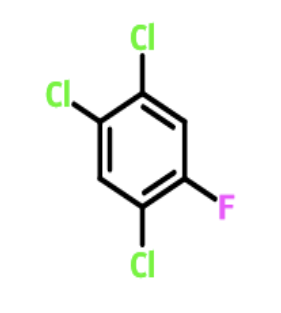 1,2,4-三氯-5-氟苯，cas400-04-4