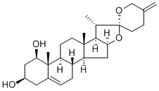 新鲁斯可皂苷元,CAS:17676-33-4