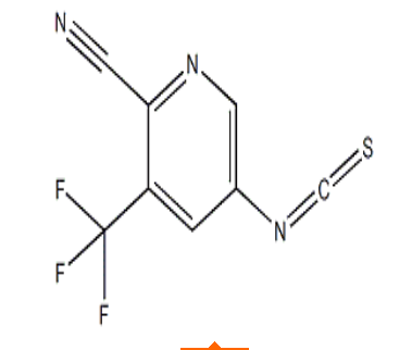 5-异硫氰酰基-3-(三氟甲基)吡啶-2-甲腈,cas951753-87-0
