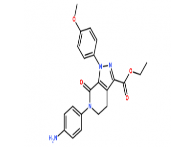 6-(4-氨基苯基)-1-(4-甲氧基苯基)-7-氧代-4,5,6,7-四氢-1H-吡唑并[3,4-c]吡啶-3-羧酸乙酯，cas503615-07-4