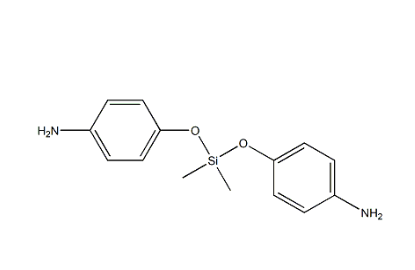 双(4-氨基苯氧基)二甲基硅烷，cas1223-16-1