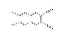2,3-二溴-6,7-二氰基萘 cas：74815-81-9