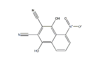 2,3-二氰基-1,4-二羟基-5-硝基萘 cas：4655-62-3