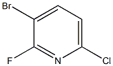 3-溴-6-氯-2-氟吡啶,95%,CAS:885952-18-1