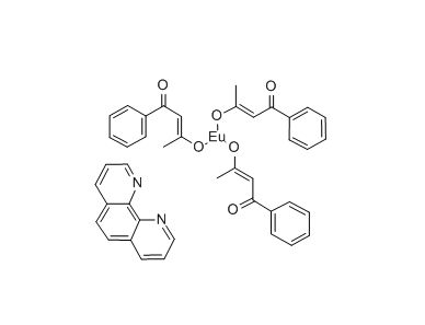 Tris(benzoylacetonato) mono(phenthroline)europium(III) cas:18130-95-5