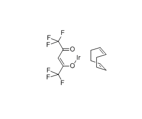 1,5-环辛二烯(六氟乙酰丙酮)(I)铱 cas：34801-95-1