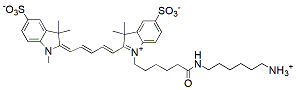 Sulfo-Cy5 amine,CAS: 2183440-44-8