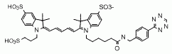 Sulfo-Cy5-Tetrazine,CAS: 1801695-57-7