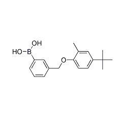 3-[(4′-叔丁基-2′-甲基苯氧基)甲基]苯硼酸 CAS:1072951-66-6