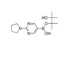 2-(1-吡咯烷基)嘧啶-5-硼酸频哪酯,CAS：1015242-07-5