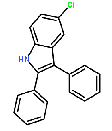 5-氯-2,3-二苯基-1H-吲哚， CAS: 52598-02-4