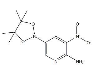 2-氨基-3-硝基吡啶-5-硼酸频那醇酯,CAS：1032758-80-7