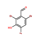 3-羟基-2,4,6-三溴苯甲醛，CAS: 2737-22-6