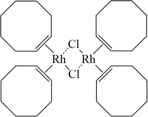 双环辛烯氯化铑二聚体,cas:12279-09-3