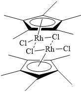 二氯(五甲基环戊二烯基)合铑(III)二聚体,cas:12354-85-7