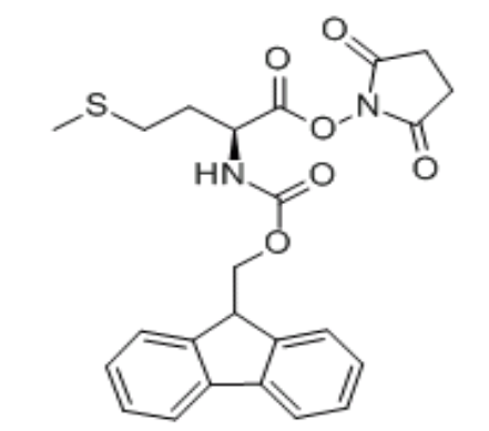 FMOC-蛋氨酸-N-羟基琥珀酰亚胺脂，CAS: 112913-64-1，FMOC-MET-OSU