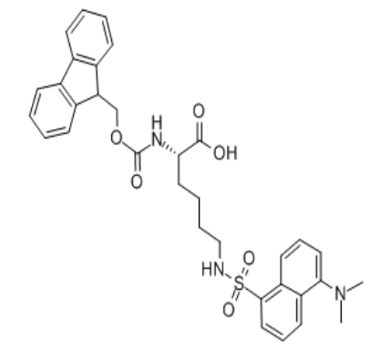 N-芴甲氧羰基-N&#039;-丹磺酰基-L-赖氨酸，CAS: 118584-90-0