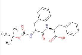 N-Boc-D-苯丙氨酰-L-苯丙氨酸，(Tert-Butoxy)Carbonyl D-Phe-Phe-OH，CAS: 124215-72-1