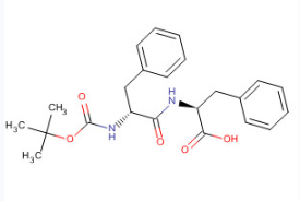 N-Boc-D-苯丙氨酰-L-苯丙氨酸,(Tert-Butoxy)Carbonyl D-Phe-Phe-OH,CAS: 124215-72-1