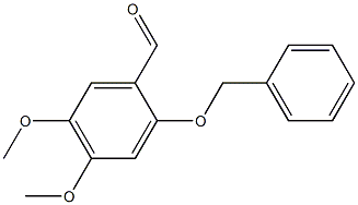 2-苯甲氧基-4,5-二甲氧基苯甲醛,CAS:14382-86-6