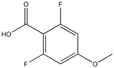 2,6-二氟-4-甲氧苯甲酸,CAS:123843-65-2