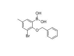 2-苯氧基-3-溴-5-甲基苯硼酸,CAS：870777-20-1
