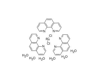 二氯三(1,10-邻二氮杂菲)钌(Ⅱ)水合 cas：304695-79-2