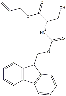 2-烯-1-基（2S）-2-（[（9H-氟-9-基）甲氧基]羰基}氨基）-3-羟基丙酸酯,CAS:136497-85-3