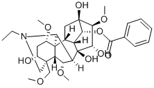 苯甲酰乌头原碱,CAS:466-24-0