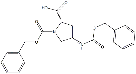 1,2-吡咯烷二羧酸，4-[[（苯基甲氧基）羰基]氨基]-1-（苯基甲基）酯，（2S，4S）-,CAS:1269437-69-5