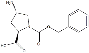 1,2-吡咯烷二羧酸，4-氨基，1-（苯基甲基）酯，（2R，4S）-,CAS:1217459-42-1