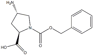 1,2-吡咯烷二羧酸,4-氨基,1-(苯基甲基)酯,(2R,4S)-,CAS:1217459-42-1