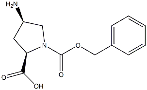 （2R，4R）-4-氨基-1-（（苄氧基）羰基）吡咯烷-2-羧酸,CAS:1217459-54-5