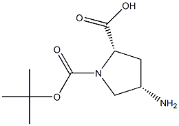 (2S,4S)-4 -氨基- 1 -(叔丁氧羰基)吡咯烷二羧酸,CAS:132622-66-3