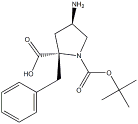 1,2-吡咯烷二羧酸，4-氨基-1-（1,1-二甲基乙基）2-（苯基甲基）酯，（2S，4R）-,CAS:874162-98-8