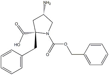1,2-吡咯烷二羧酸,4-氨基,1,2-双(苯基甲基)酯,(2S,4S)-,CAS:329191-57-3