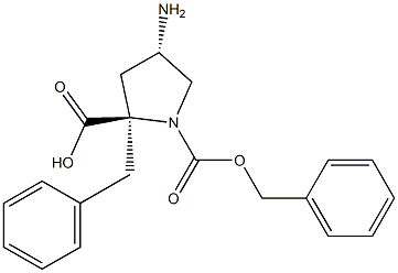 （2R，4S）-4-氨基-1,2-吡咯烷二羧酸-1,2-双（苯基甲基）酯,CAS:1146289-60-2