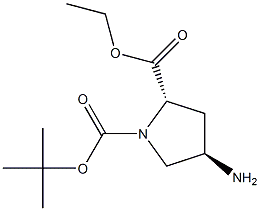 (2S,4R)-1-BOC-4-氨基吡咯烷-2-羧酸乙酯,CAS:871014-58-3
