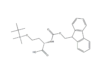 Fmoc-O-叔丁基二甲基硅基-L-高丝氨酸，cas1333332-17-4