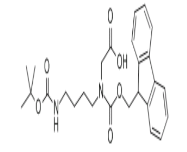 N-芴甲氧羰基-N-(4-叔丁氧羰基氨基丁基)甘氨酸，cas171856-09-0