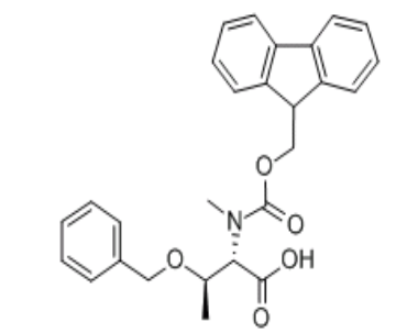 N-芴甲氧羰酰基-N-甲基-O-苄基-L-苏氨酸，cas198561-81-8