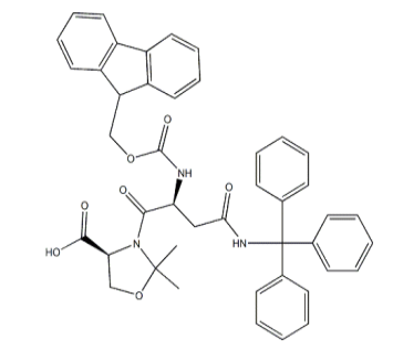 (4S)-3-[(2S)-2-[[芴甲氧羰基]氨基]-1,4-二氧代-4-[(三苯基甲基)氨基]丁基]-2,2-二甲基-4-恶唑烷羧酸，cas920519-33-1